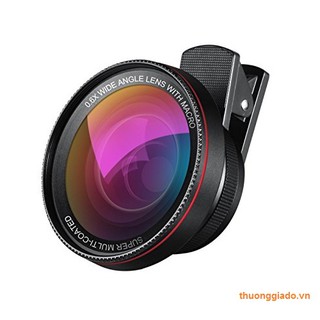 Lens chụp ảnh góc rộng 0.6X Wide Angle cho điện thoại smartphone