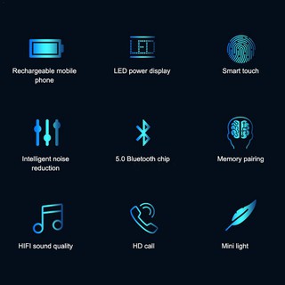 Tai nghe không dây bluetooth 5.0 true wireless A6