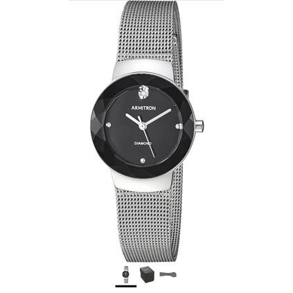 Đồng Hồ Nữ Armitron Dây kim loại case 26mm