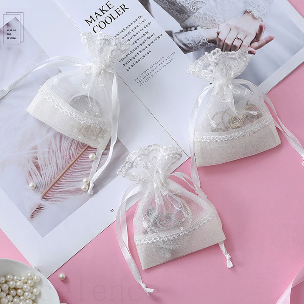 Túi Dây Rút Đựng Trang Sức Xinh Xắn
