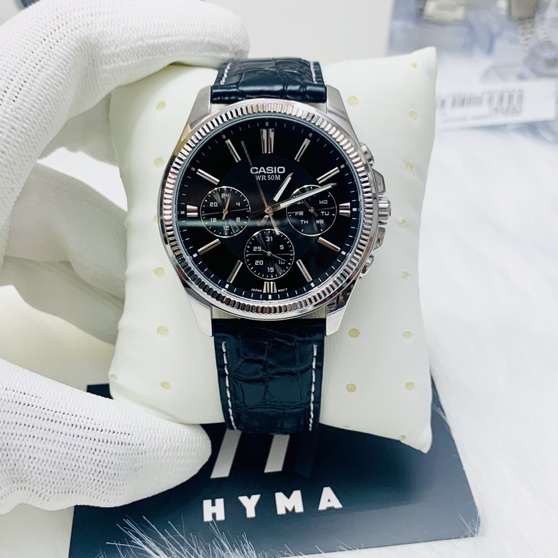 Đồng hồ nam thời trang Casio MTP 1375L-1AV Bảo hành 1 năm Hyma watch | BigBuy360 - bigbuy360.vn