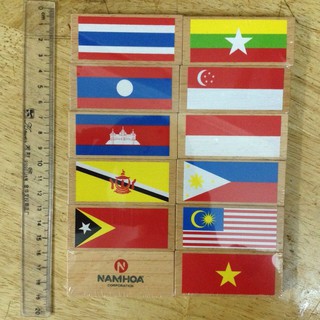 Cờ các nước Đông Nam Á.