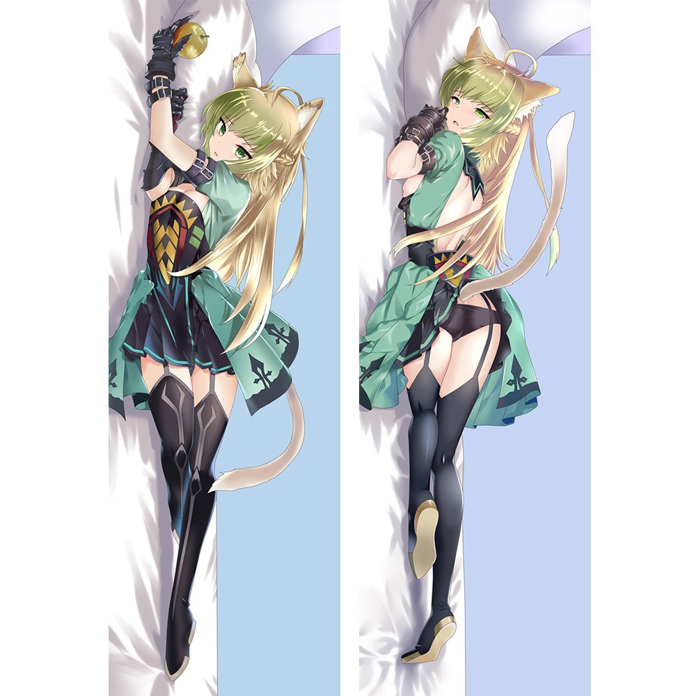 Vỏ Gối In Hình Nhân Vật anime fate grand order saber Sakura Dễ Thương