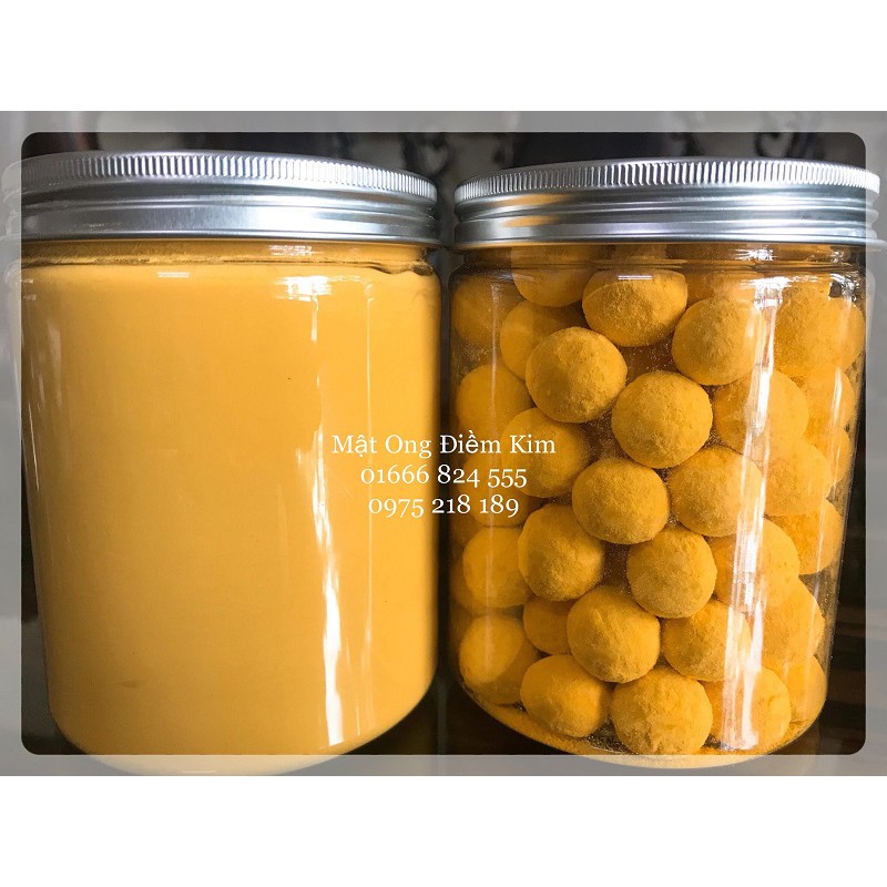 Tinh bột nghệ nếp đỏ bao test