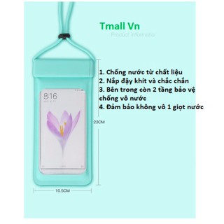 Túi đựng điện thoại chống thấm nước loại xịn chính hãng quay phim, chụp hình dưới nước