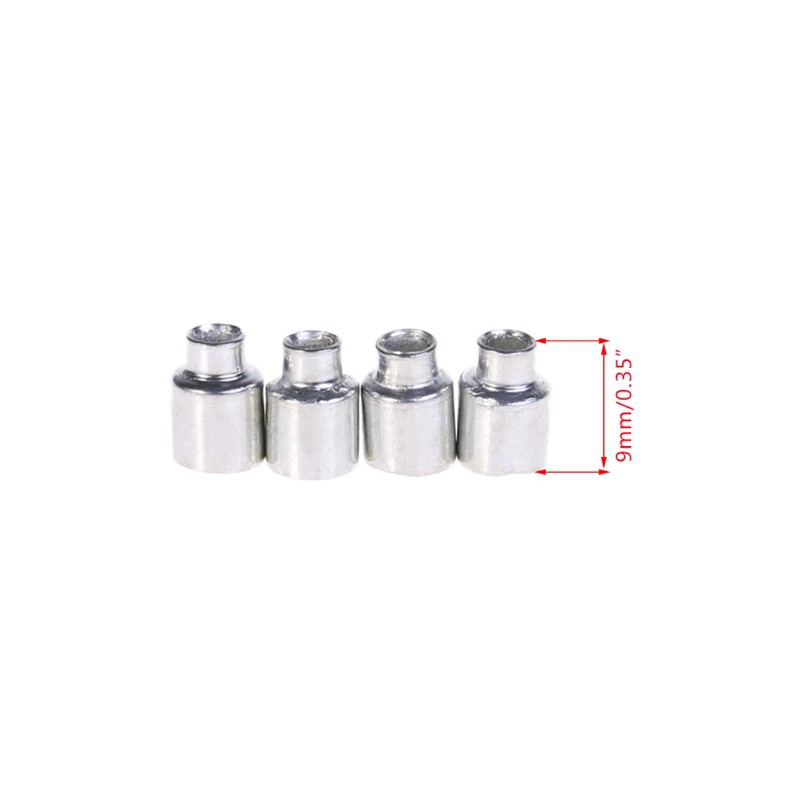 Bộ 10 đầu bọc bảo vệ dây phanh xe đạp leo núi