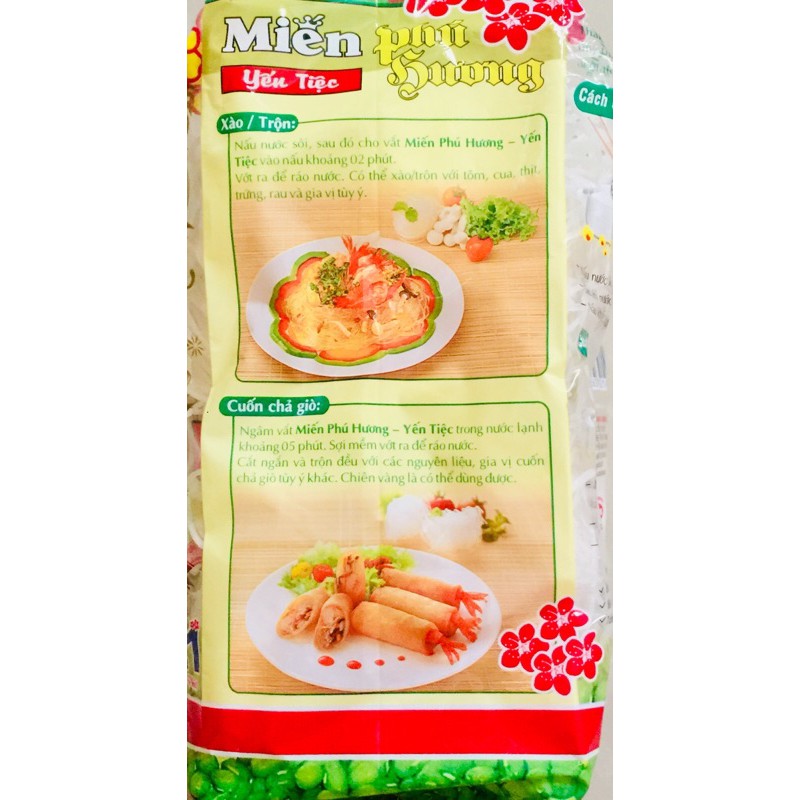 [Mã SKAMLTSM9 giảm 10% đơn 99K] Miến đậu xanh yến tiệc Phú Hương gói (210g)