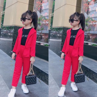 Set vest 3ct NOT NICE cho bé gái