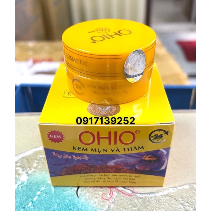 KEM OHIO MỤN THÂM NHUỴ HOA NGHỆ TÂY 20G