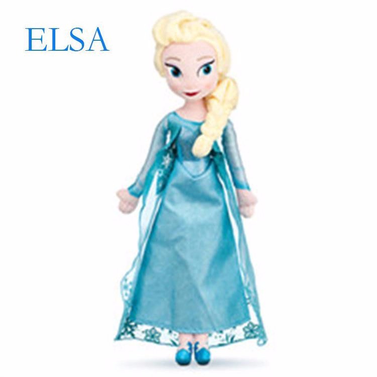 Búp bê mềm độn bông hình nhân vật Elsa