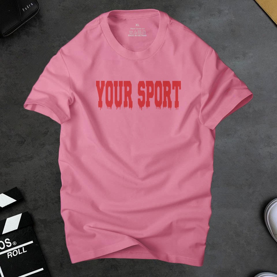 Áo thun nam your sport phong cách thể thao,chất liệu cotton 4 chiều thoáng mát nhanh khô