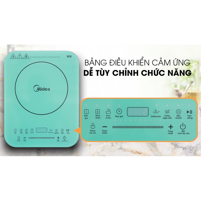 Bếp từ Midea MI-T2120DA