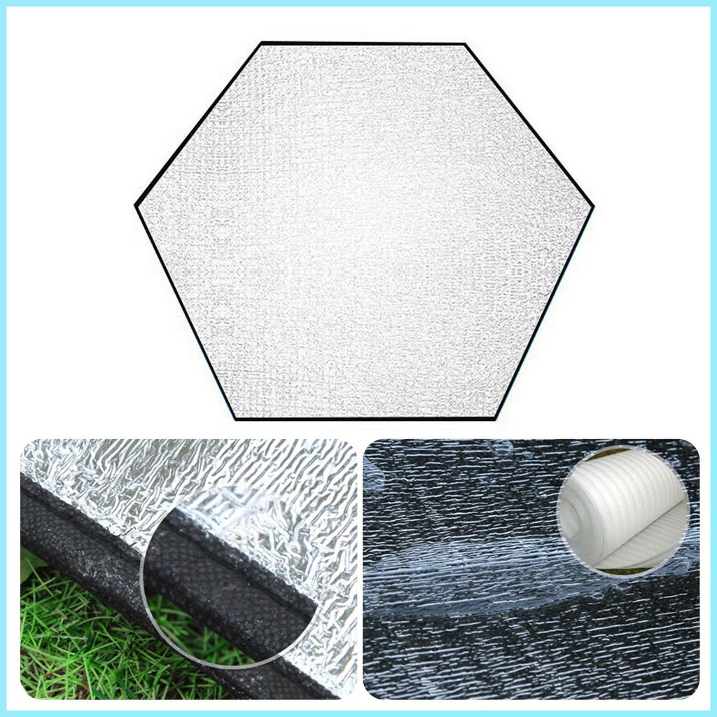 Tấm Lót Lều Lục Giác Di Động Chống Thấm Nước/Ẩm/Chống Ẩm