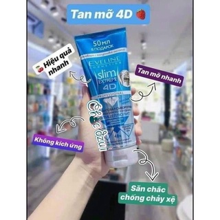 Kem giảm béo Slim 4D Eveline