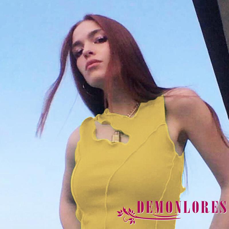 Áo Nữ Không Tay Kiểu Dáng Không Đối Xứng Thời Trang Quyến Rũ | BigBuy360 - bigbuy360.vn