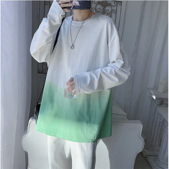 Áo thun dài tay phối màu unisex phong cách uzzang siêu hot | BigBuy360 - bigbuy360.vn