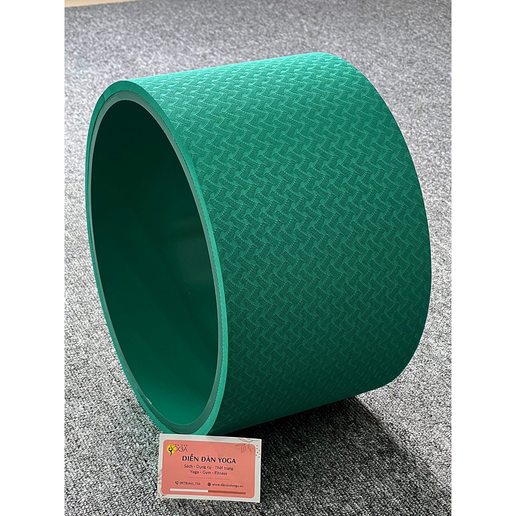 Vòng tập Yoga bản 20cm - Thư viện Yoga - Kích thước 33cm x 20cm, khung nhựa ABS chịu lực, bọc TPE 8mm