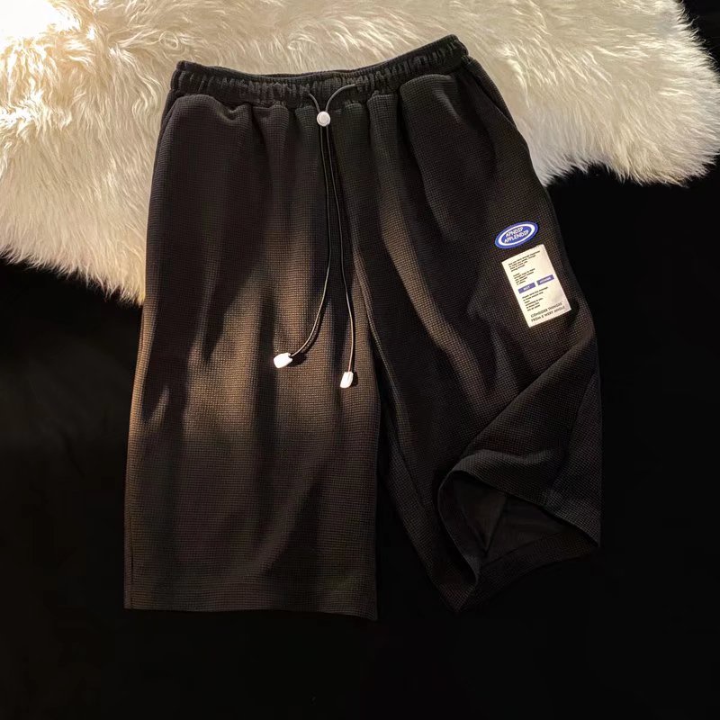 Quần Short Thể Thao Dáng Rộng Thoáng Khí In Chữ Phong Cách Hip Hop Hàn Quốc Cỡ M-3XL Thời Trang Cho Nam