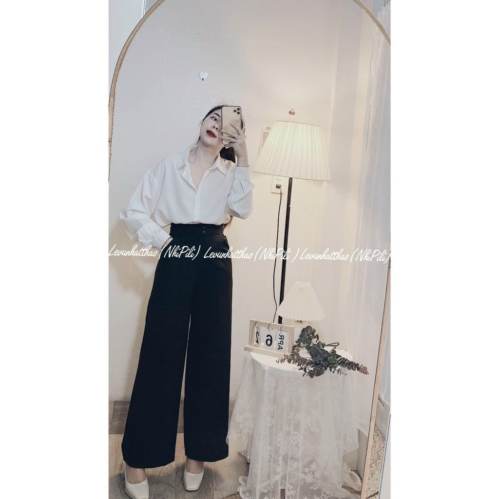 Set áo + quần kate. Có 1 màu. Size dưới 54kg vừa. Đơn giản mà xinh. Mua nhanh kẻo hết nha mấy chế ơiiii
