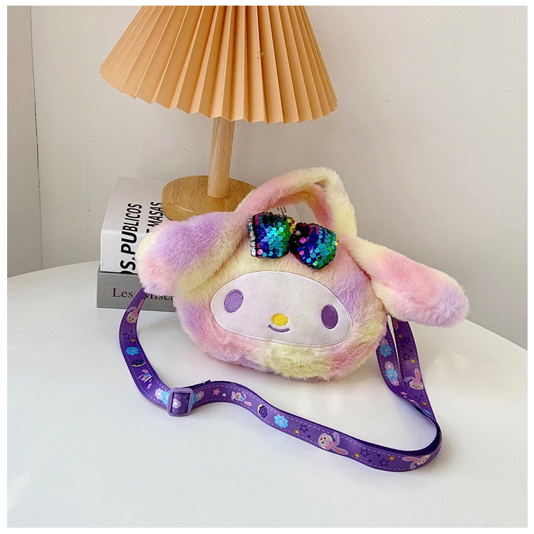 Túi đeo chéo hình đồ chơi nhồi bông dễ thương