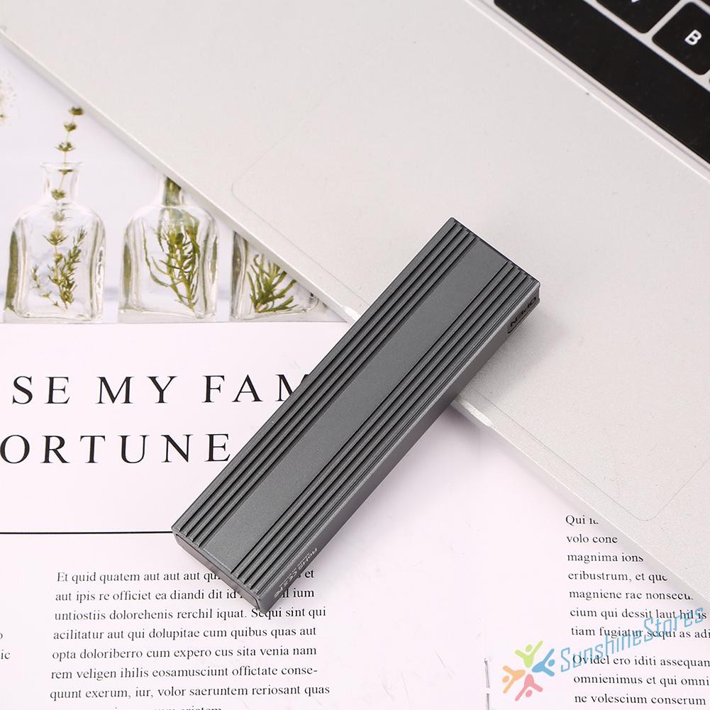 Hộp Đựng Ổ Cứng Ngoài SSD USB 3.1 Type-C Bằng Hợp Kim Nhôm 10Gbps M.2 NGFF NVME Ốp | BigBuy360 - bigbuy360.vn