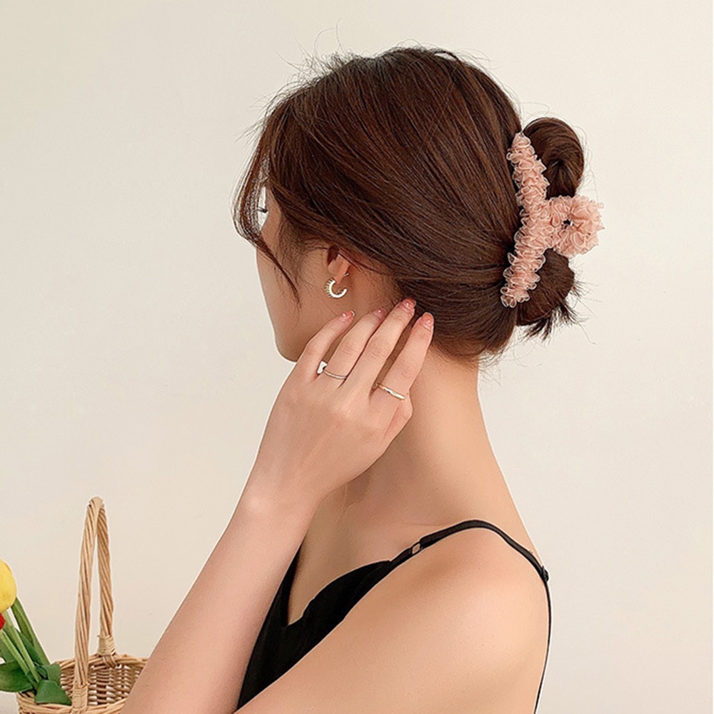 Kẹp càng cua bằng nhựa màu sắc ngọt ngào cho nữ