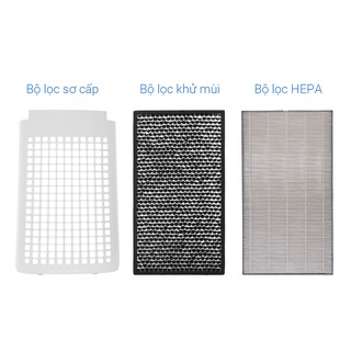 Máy lọc không khí Sharp FP-J60E-W (Hàng chính hãng, Mật độ ion 25.000, Nhập khẩu Thái Lan, Diện tích 48m2)