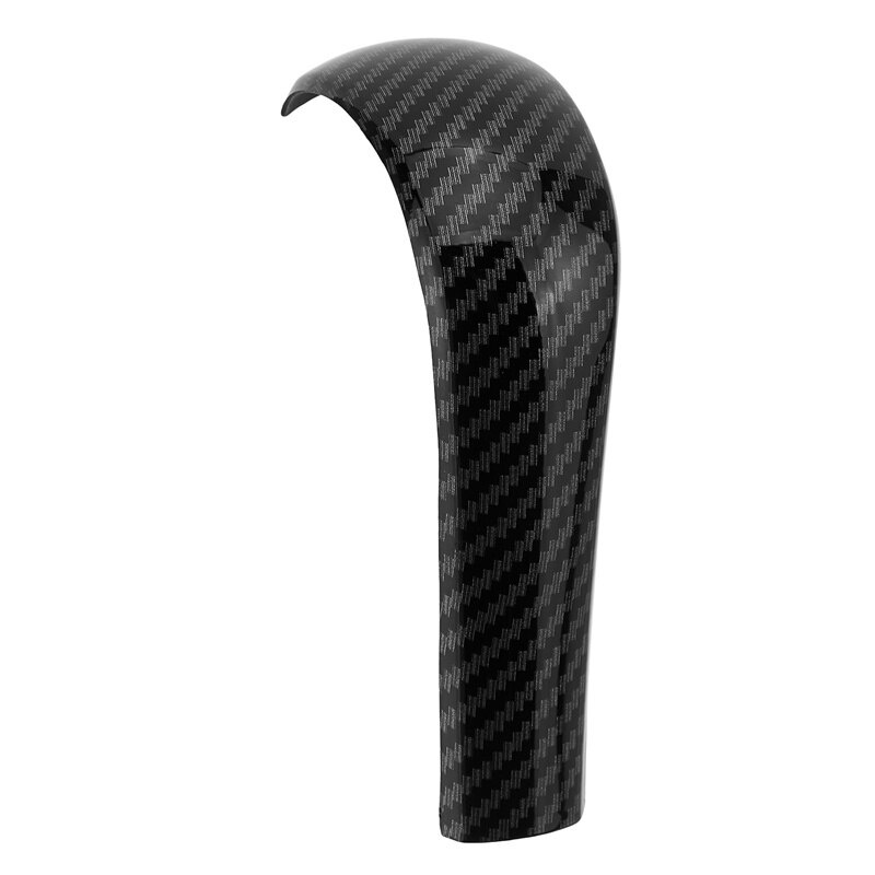 ABS Carbon Xe Bánh Răng Dịch Chuyển Tay Cầm Nút Bao Viền Cho Xe BMW 1 3 5 series X1 Z4 E90 E92 E93 E
