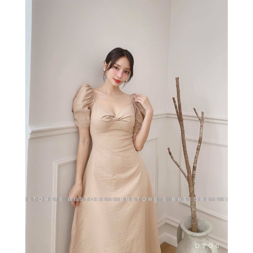 Đầm Xoắn Ngực Jani Dress Sang Trọng - D706