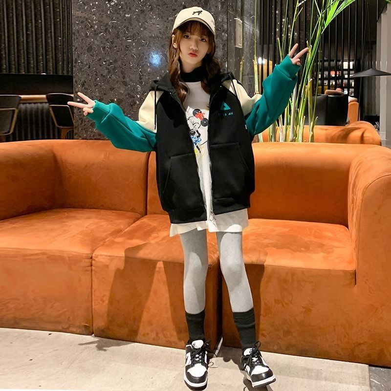 Gmn Áo Khoác Cardigan Bằng Cotton Thời Trang Xuân Thu Hàn Quốc 2022 Khóa Cài Dễ Phối Đồ Cho Bé Gái