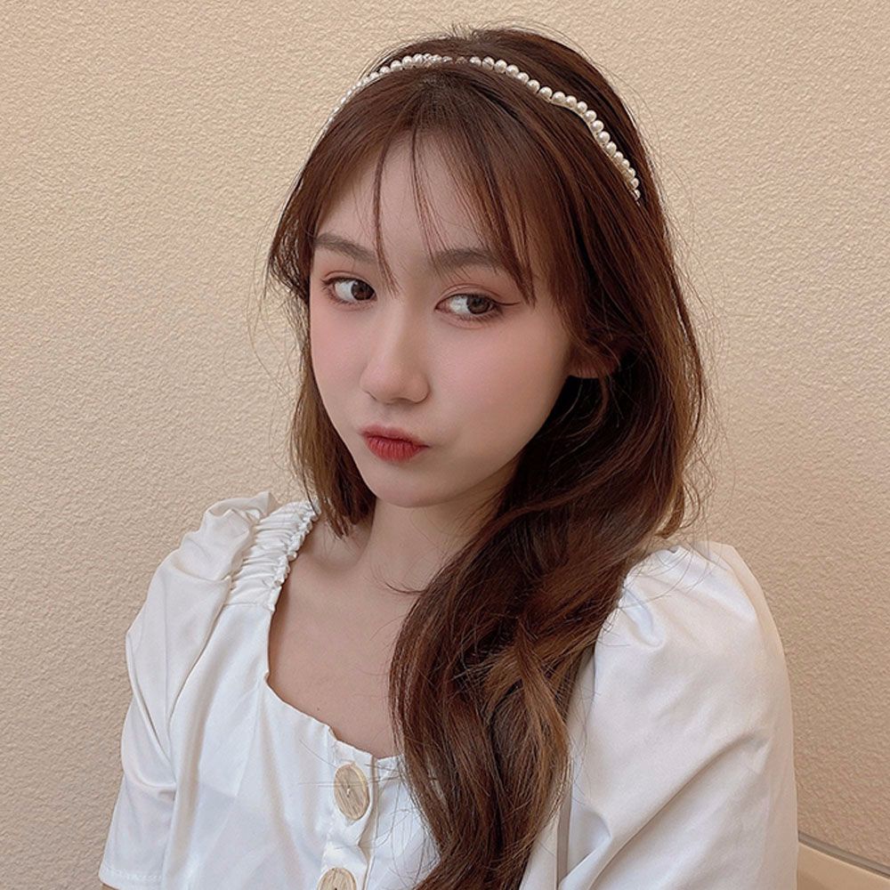 Cài tóc đính ngọc trai giả dễ thương thời trang dành cho nữ