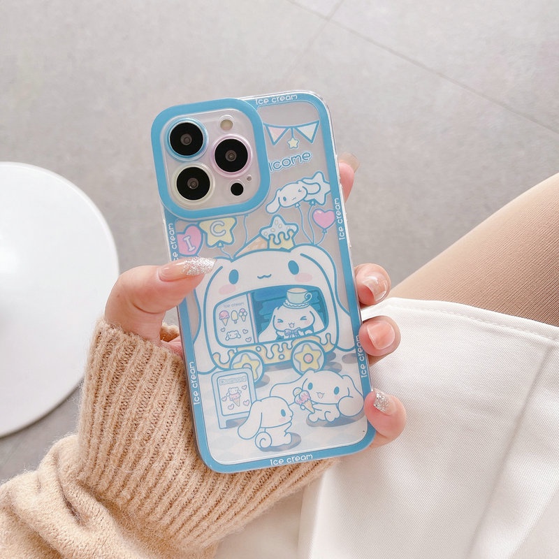 Ốp Điện Thoại Mềm Hình Cún Trắng Cho Samsung Galaxy A03 A03S A02S A21S A20S A10S A22 A31 A32 A02 M02 A11 M11 A12 A52 A52S A72 A51 A71 A50 A50S 4G 5G