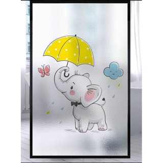 Voi con - Giấy dán kính mờ cửa sổ và phòng tắm chống nhìn trộm tránh ánh sáng mạnh