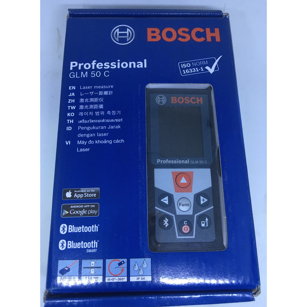 Máy đo khoảng cách laser Bosch GLM 50C