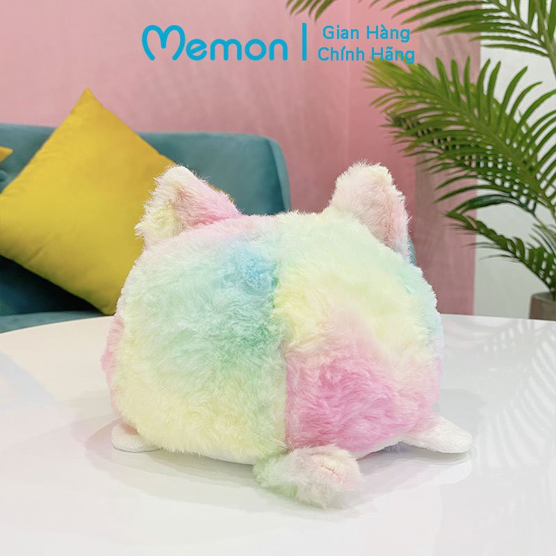[Mã LIFE0503TOYS giảm 10% đơn 0Đ] Thú Bông Mèo Cảm Xúc 2 Mặt Cao Cấp Memon