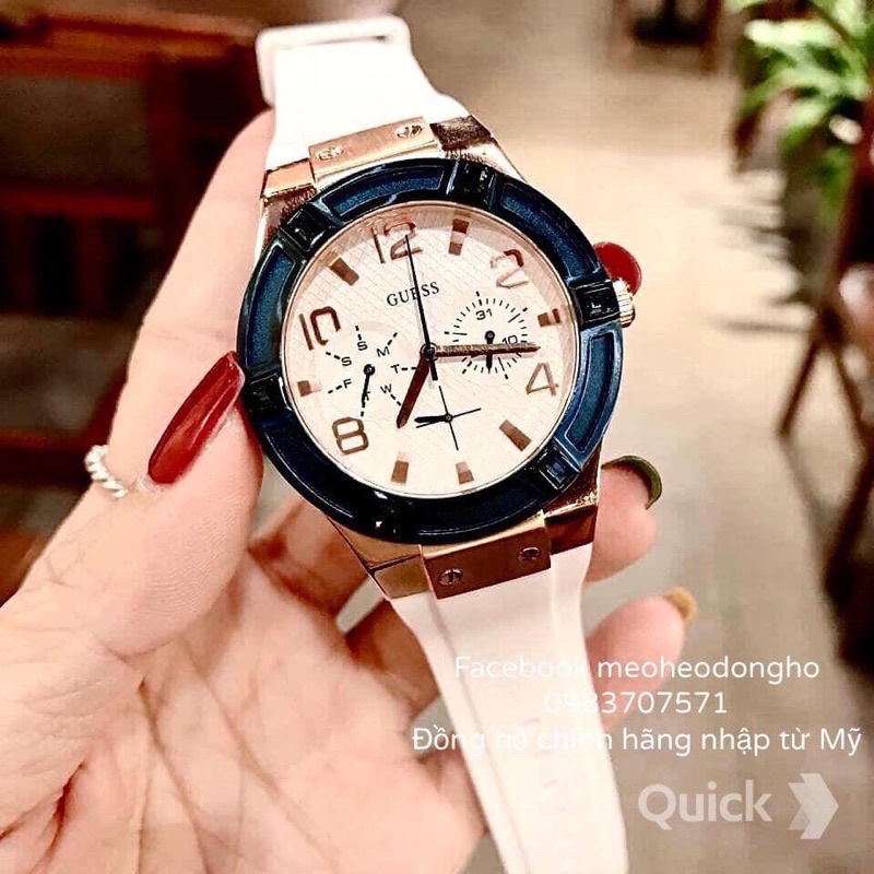 ĐỒNG HỒ NỮ GUE.SS WHITE SPORT FOR SEXY LADY