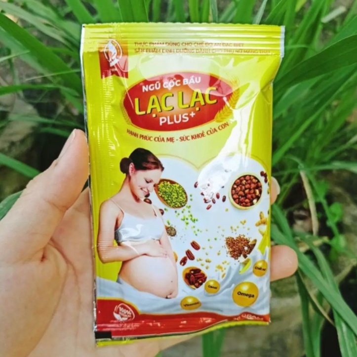 Ngũ Cốc bà Bầu Lạc Lạc siêu dinh dưỡng Ngũ cốc Lạc Lạc plus 1 gói dùng thử