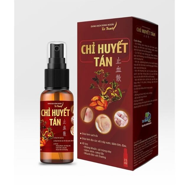 Dung Dịch Xịt Vết Thương Chỉ Huyết Tán