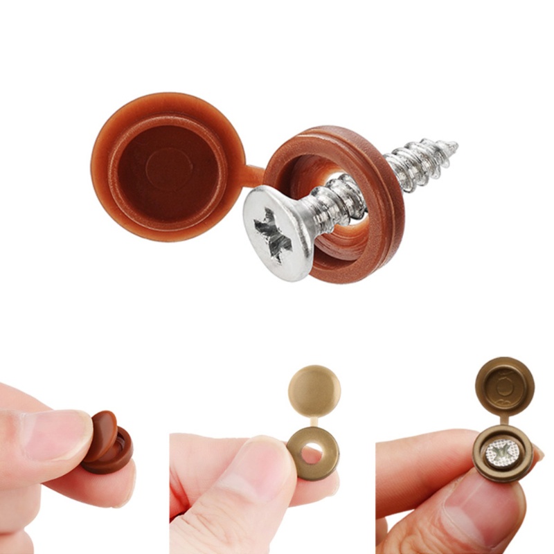 Set 100 Vỏ Bọc Ốc Vít Lật Dùng Trang Trí Chuyên Dụng