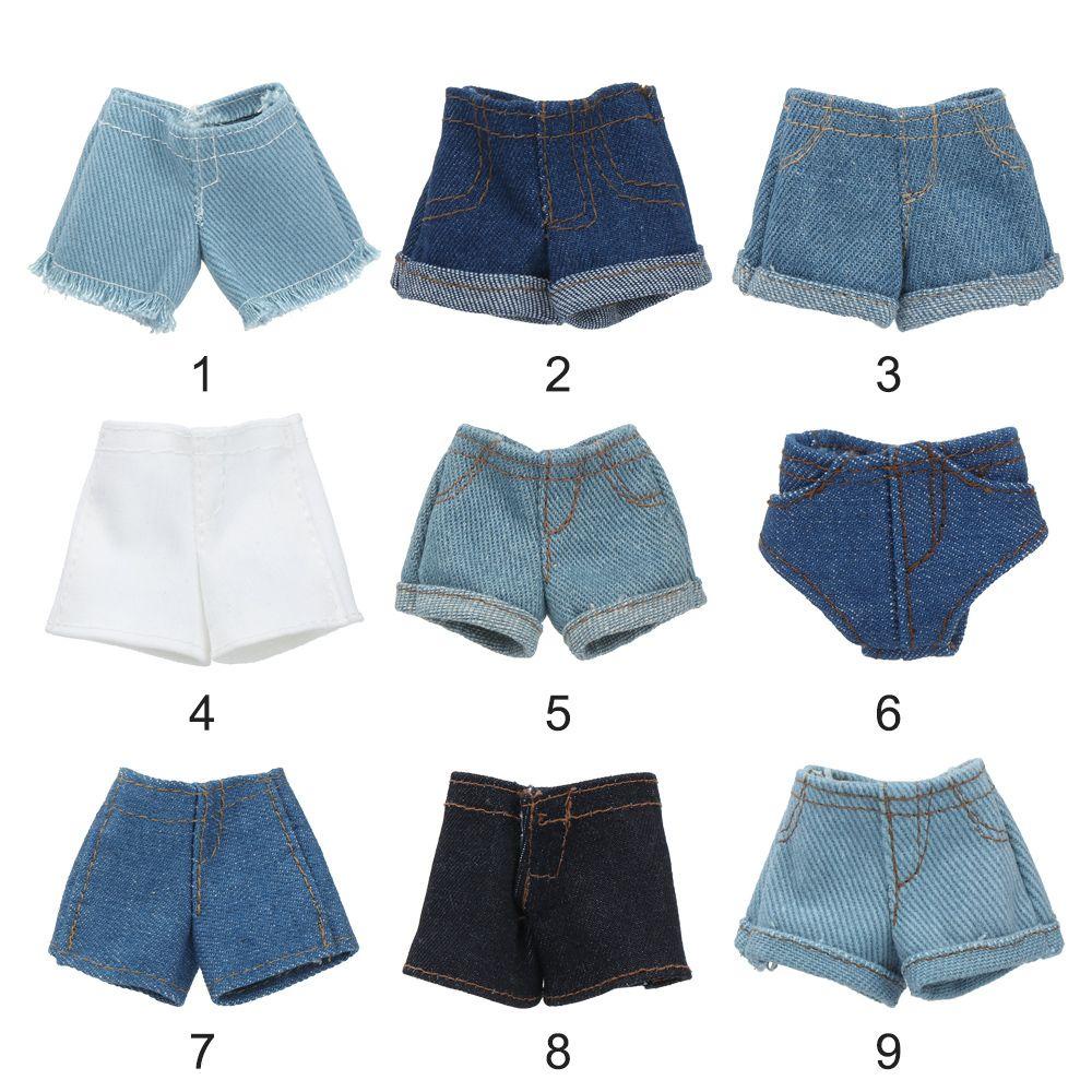 Quần Jeans Hoa Xinh Xắn Cho Búp Bê Tỉ Lệ 1 / 6 1 / 6