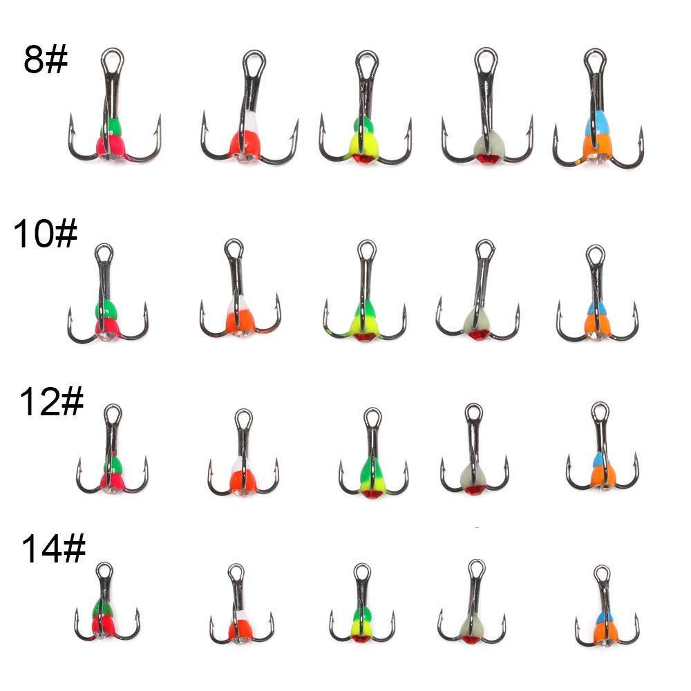 Mồi Câu Cá Bằng Thép Carbon Cao Cấp VANES1 # 8# 10# 12# 14# Móc Treo Đồ Tiện Lợi Chất Lượng Cao