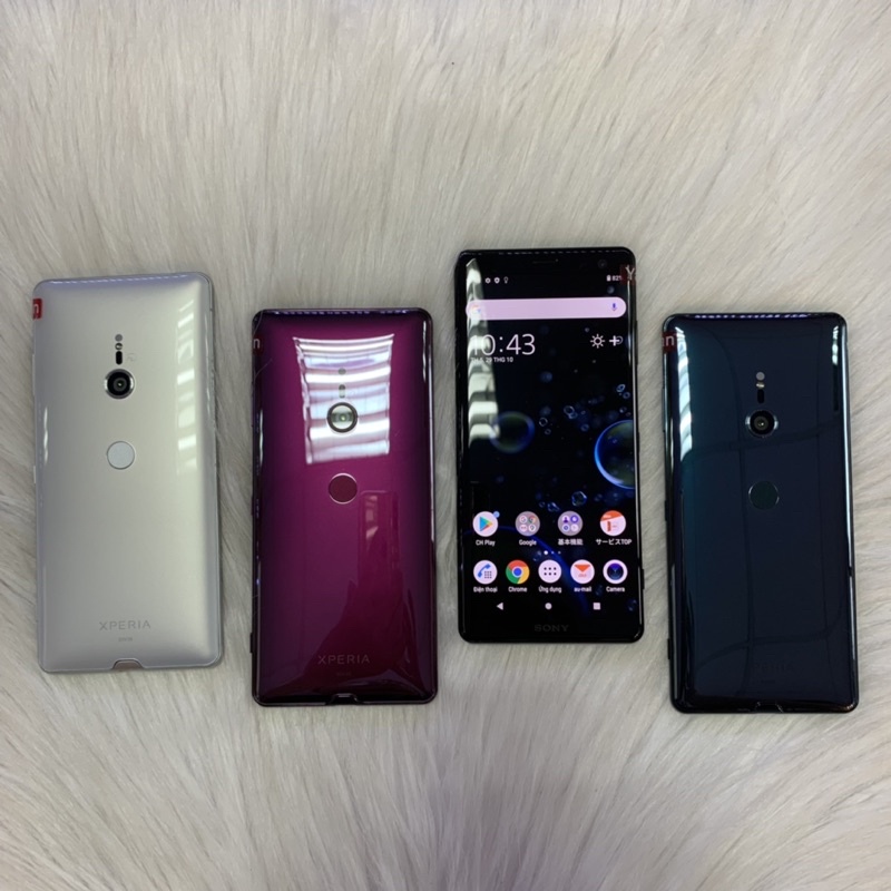 ĐIỆN THOẠI SONY XZ3. ram 4g bộ nhớ 128g, ,chip 845