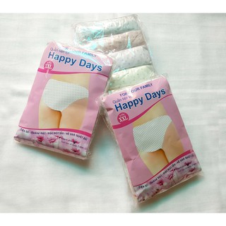 Combo 5 Quần lót giấy dùng 1 lần siêu thoáng Happy Days