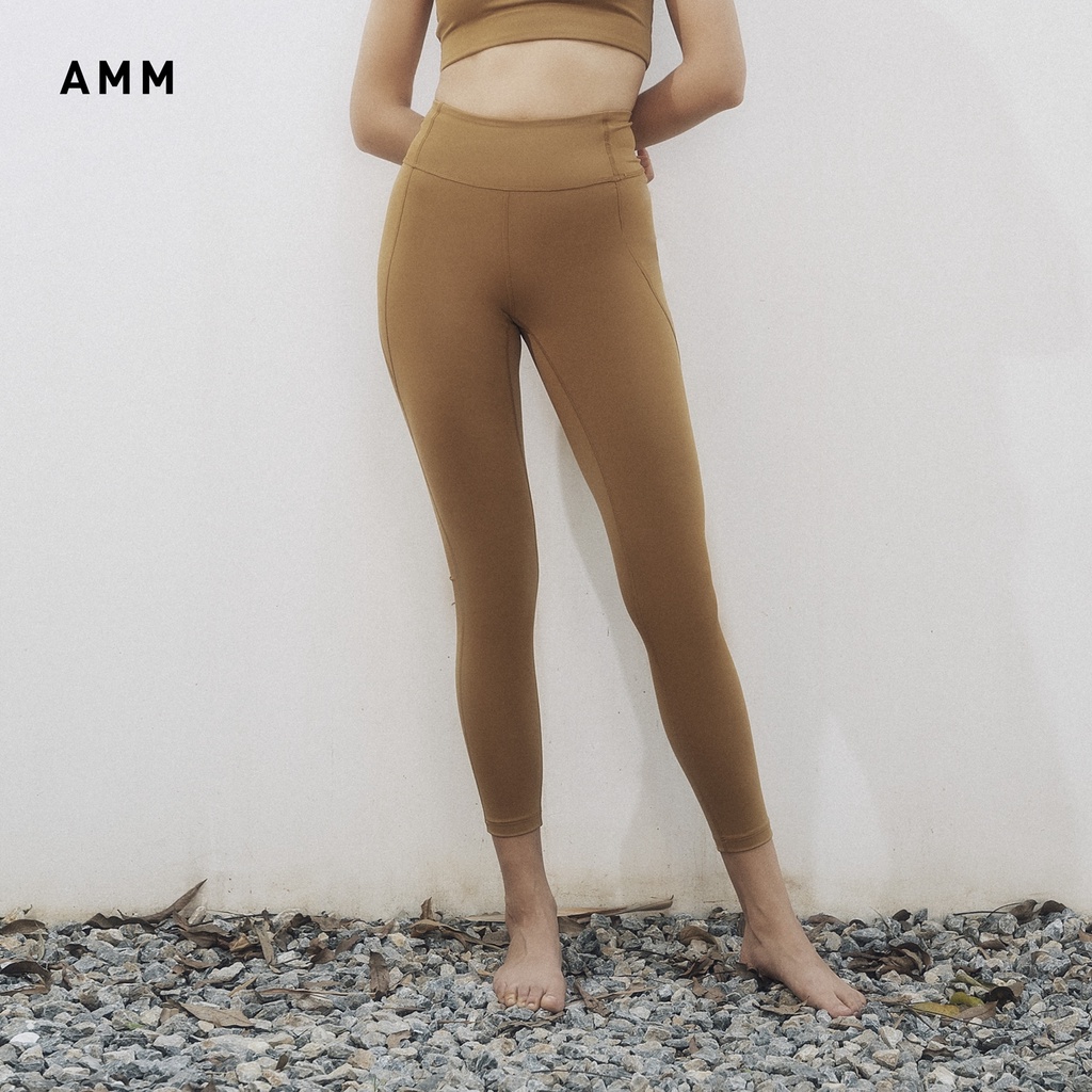 AMM Quần Legging Nữ Cạp Cao