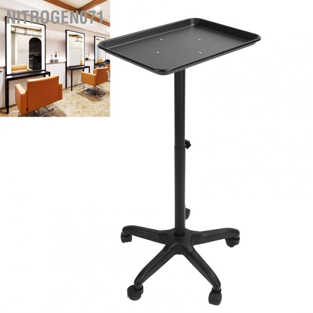 Kệ thu thập các vật liệu làm tóc làm đẹp/Khay đựng bằng nhôm có bánh xe thể điều chỉnh dễ dàng lắp ráp để làm tóc và đẹpNitrogen071