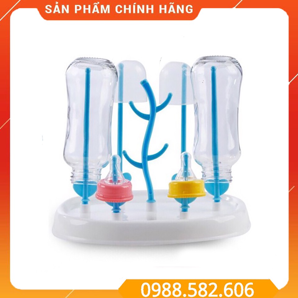 Bộ Khay Úp Bình Sữa Và Núm Ti Hình Cây Tiện Lợi, Không Nắp - SP000761