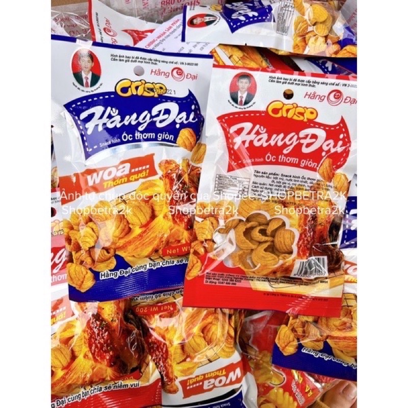 Snack ốc giòn hằng Đại
