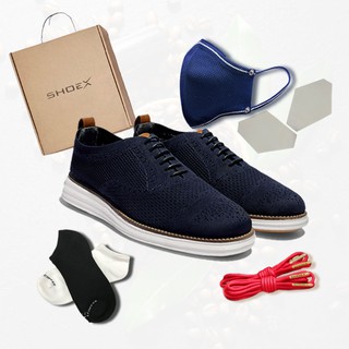 Combo Giày + Khẩu trang + 2 đôi vớ cà phê + 2 màng lọc SHOEX
