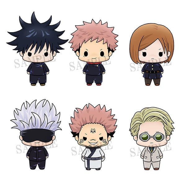 Jujutsu Kaisen JJK mô hình nhân vật figure mini Chokorin Mascot