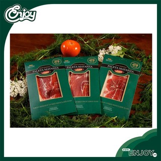 Đùi heo muối iberico tây ban nha - cắt lát muối 18 tháng 100g - matanza shoulder vacuum serrano